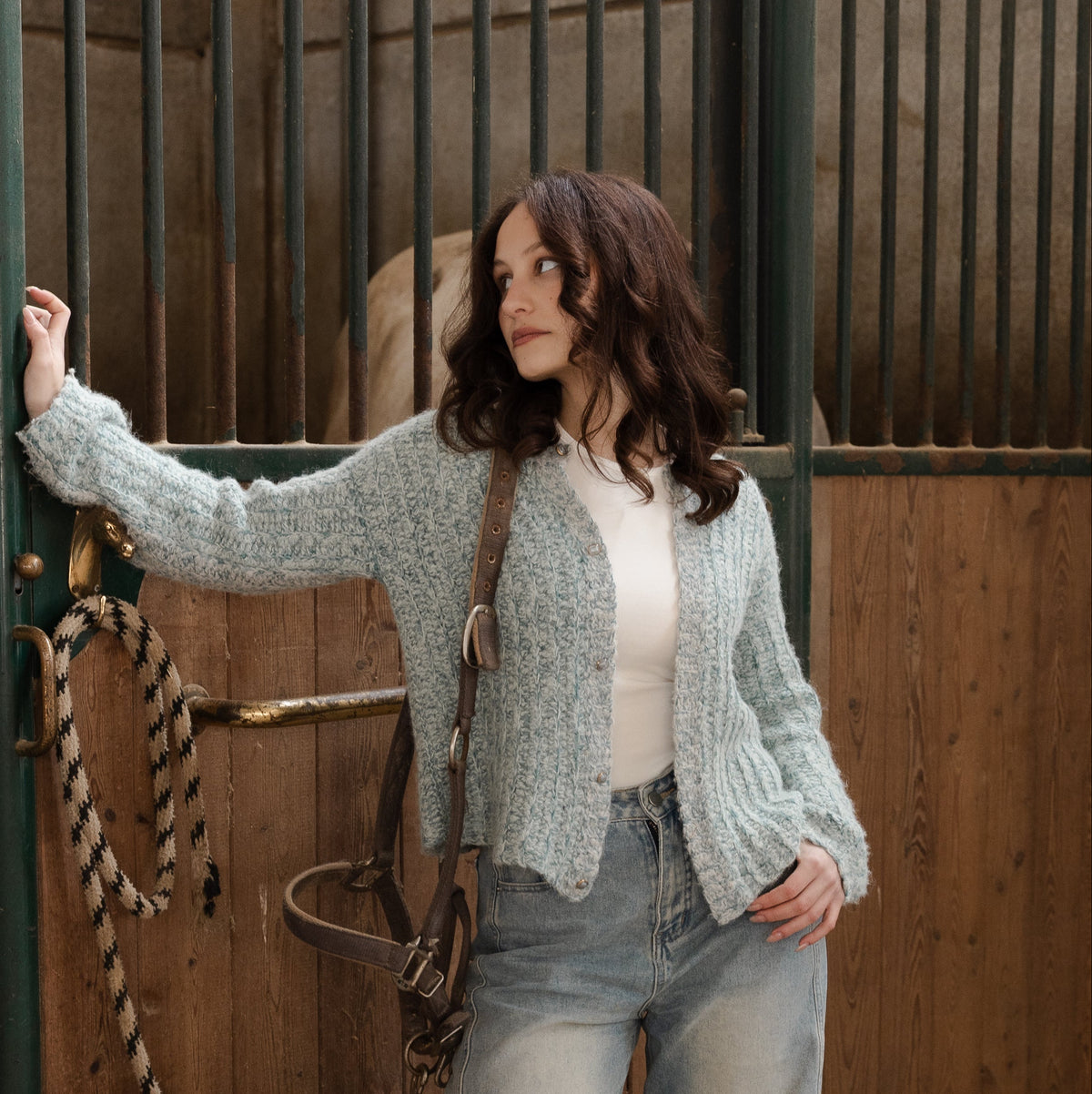 Cardigan Iris - Schema scritto IT