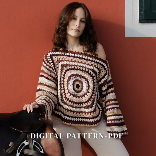 Zaya Sweater - written pattern EN