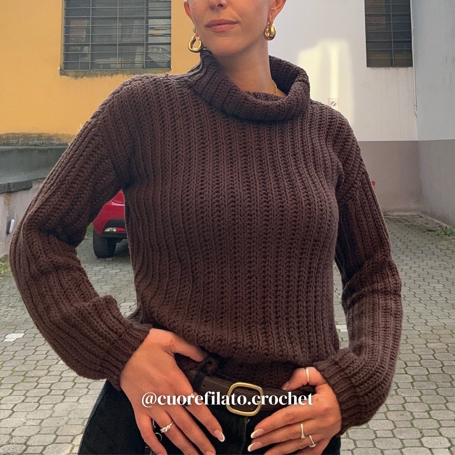 Yuki Sweater - written pattern EN