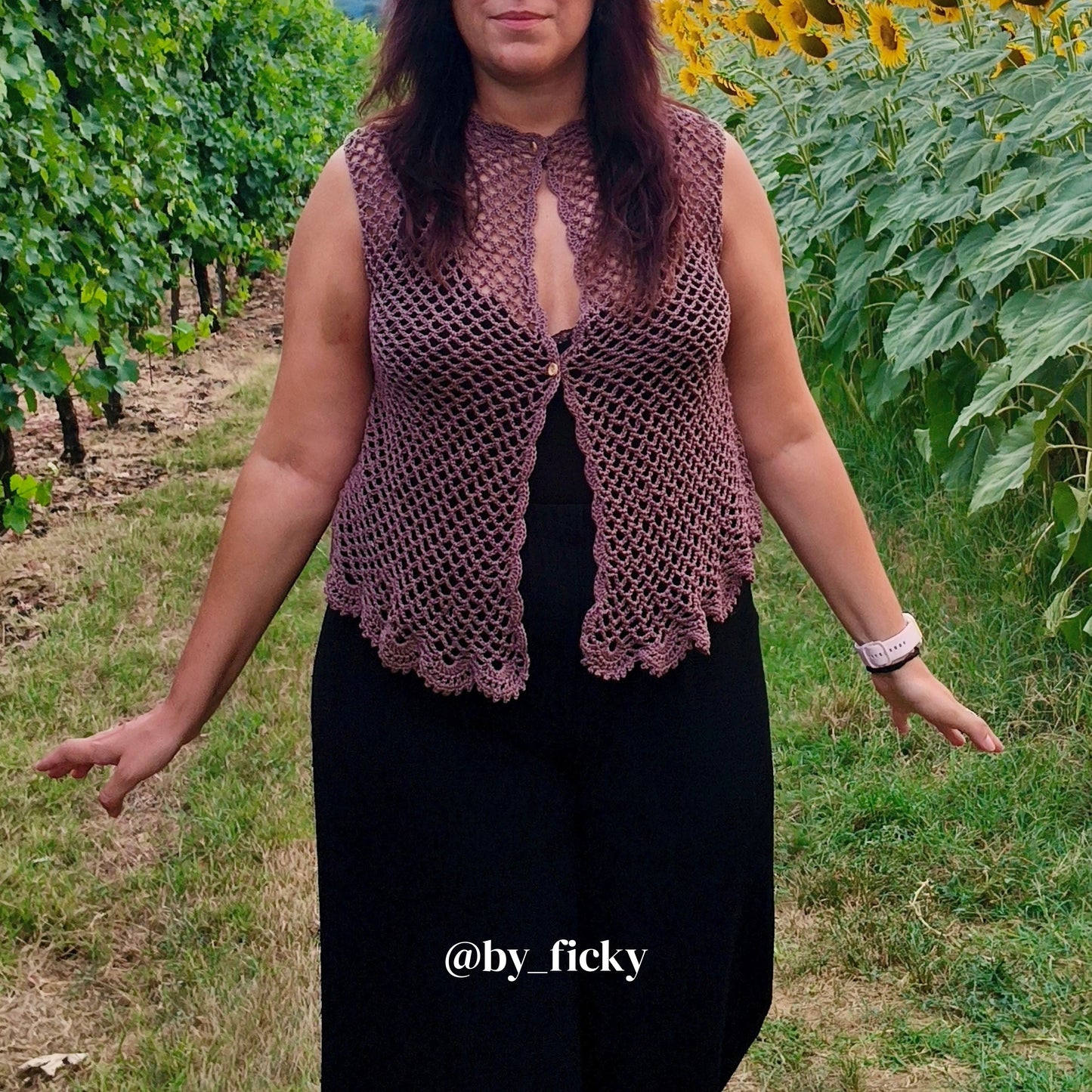 Gilet Leila - Schema scritto IT
